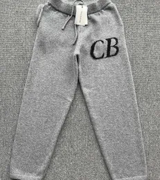 Panelli della tuta a maglia Cole Buxton Vintage Jacquard CB Mens 1 Fedela da uomo di lana premium Set T230806