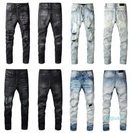 2023 Designer-Jeans mit hoher Taille, Damen-Jeans, Scratch-Jeans, Cargo-Jeans mit geradem Bein, modische Löcher, schwarze Jeans, zerrissene Jeans, Old260