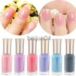 Nail Polish New Nail Polish Candy Nude Color Quickdrying Translucent Jelly Nail Polish 10ML Environmental Protection Lasting Unpeelable x0806