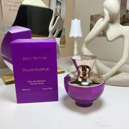 Dylan Purple Perfume 100 мл 3,4 унции женщин -духи наливает аромат женского аромата