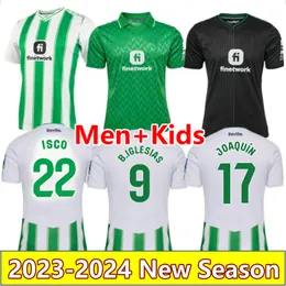 2023 FEKIR ISCO JOAQUIN soccer Jerseys 23 24 real Betiss home away 3rd B.IGLESIAS WILLIAN J Football Shirt WILLIAM EZ ABDE AYOZE 2024 camesitas futol men kids uniforms