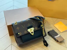 2023 nova bolsa de designer de impressão em relevo moda feminina bolsa de corrente bolsas crossbody bolsa embreagem bolsa de luxo marca mensageiro pacote m44550