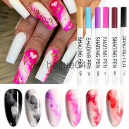 Nagellack 15Color Watercolor Ink Polish Blooming Nail Polish QuickDrying 2 ml Marmor Nagelmålning Polish Diy Gradient Manicure Polish 7 X0806