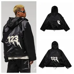 Hip Hop Jackets Ytterkläder Män