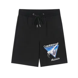 2023 Mens Shorts Дизайнерские женские модные тенденции фитнес -спортивные брюки короткие простые и щедрые мужчины Summer Casablanc