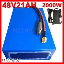 48V Lithium Battery Pack 48v 10ah 15ah 18ah 20ah 25ah 30ah lectric Bike Battery 48V 500W 1000W 1500W 2000W E-PLIKE BATERY MOTION.