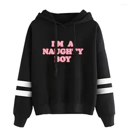 Herrtröjor Baylen Levine Naughty Boy streetwear logo merch pullover hoodie mode tröja träning