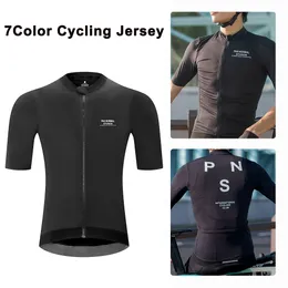Cykeltröjor toppar PAS Normal Studios Cycling Jersey High Quality Bike Jersey Bicycle Cloths Tops Shirt Mallot Ciclismo Hombre Mtb Cycling Clothes 230804