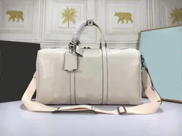 2023 BRAND TOSES MĘŻCZYZNA Oryginalne skórzane gigantyczne torby na jamę dufelowe luksusowe projektanci torebka Kobiety szybka torba podróżna duża pojemność bagażowa Tote 625768