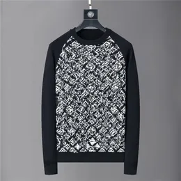 Męskie projektanci Knitwear Sweter na jesienną zimową designerkę bluzy z bluzy z kapturem Męs