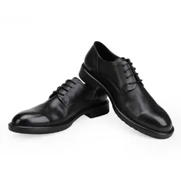 Autumn Italian Leather Men's Fashion Genuine Handamde Dress Quality Elegant Black Wedding Casual Business Shoes Man 50