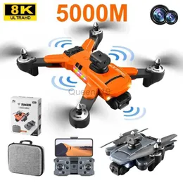 K7PRO 8K GPS DRONE HD Dual Camera Hinder Undvikande Drone Vehicle Optical Flow Esc Aerial Photography Four Axis Aircraft 5000M HKD230807