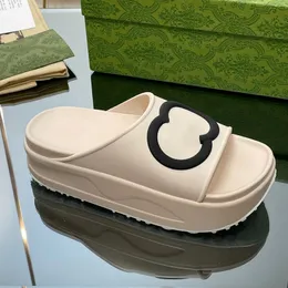 Ciabatte Flatform ad incastro da donna Pantofola Macaron Sandali con fondo spesso Infradito Piscina Piattaforma Mulo Grosso Gomma Summer Beach Slider