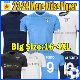 Xxxl 4xl 23 24 Koszulki piłkarskie Lazio Maglie 2023 2024 10. rocznica Immobile Berisha SergeJ lullic Zaccagni Luis Alberto Bramkarz Zestawy dla dzieci Koszulki piłkarskie