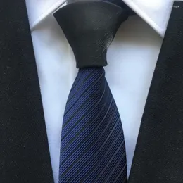 Bow Ties 2023 남자 Jacquard Woven Necktie Fashion Casual Gravata to Match Shirt