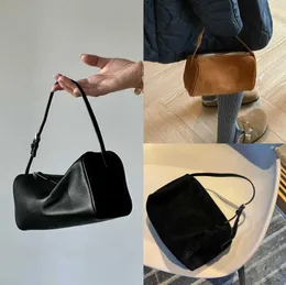 Radväskedesignern Suede Penholder Reverse 90s Mini Simple Handbag Leather Female Premium Touch Bag Fashion Leisure