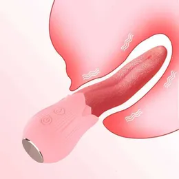 Tonglikkende vibrator Dames Clitorisstimulator Clit voor volwassenen 18 Oplaadbare tepel Vrouwelijke masturbator