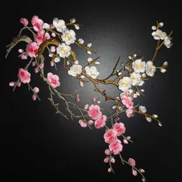 中国製品buah plum blossom bungaアップリケパカイアンパッチKain Stiker besi patchan perbaikan