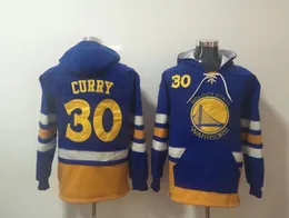 Stephen Curry Wariores Old Time Basketball Jerseys Hoodie Pullover Sports Blushirts Winter Jacket S-XXL