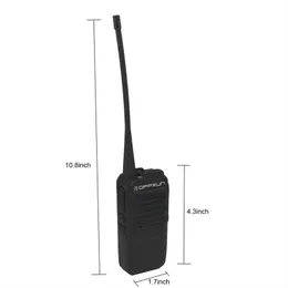 Mini Walkie Talkie SOS Alarm Radio Uładne dwukierunkowe stacja radiowa Walkie-Talkie UE Plug