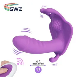 Massager femminile Simulazione Simulazione del fallo vibratore Orgasmo adulto Orgasmo realistico Spingendo il clitoride stimolatore Prodotto erotico
