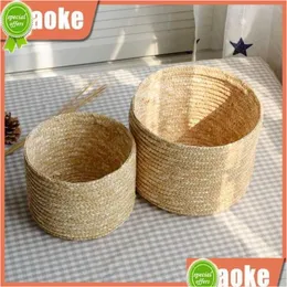 Storage Baskets Mtifunctional Flower Basket Foldable Laundry Odorless Environmentally Friendly Snack Organizer Box Drop Delivery Hom Dhz9F