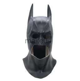 Party Masks The Bat Superhero Mask Cosplay Bruce Wayne Latex Masks Halloween Carnival Masquerade Party Costume Props Anime Hero Mask J230807