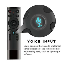 Keyboards Voice Control Air Mouse Remote For Android Tv Box Drop Delivery Computers Networking Mice Inputs Dhjge