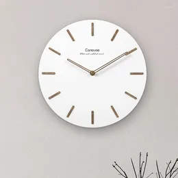 Duvar Saatleri Sessiz Saat İskandinav Tasarım Modern Oturma Odası Mekan Mutfak Horloge Murale Modernne Minimalist Dekor