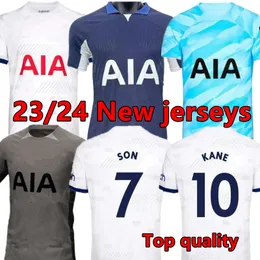 23 24 Spurs man soccer jerseys Home #9 BALE #7 SON Soccer Jersey 2023 2024 away KANE LLORENTE DELE camisa LUCAS Quarto uniforme de futebol