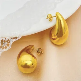 Moda femminile Orecchini a goccia a forma di goccia da donna Design di nicchia Temperamento estivo Orecchini in oro Gioielli Accessori regalo