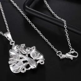 925 Sterling Silver Women's Christmas Tree Pendants Halsband Fashion Luxury Party Jewelry Gratis frakt Erbjudanden Gaabou Jeweleriy L230704