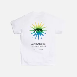 Designer Kith x Ksubi Letter Tee Lavagem de algodão de rua de rua de qualidade de qualidade T-shirt T-shirts Graphic for Men Vintage Mens Clothing Oversize A119