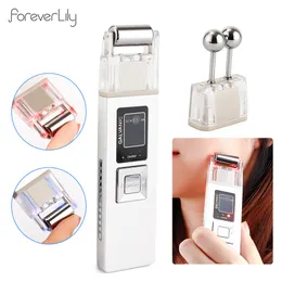 Ansikte Massager Galvanic Microcourrent Skin Firming Whiting Machine IONTOFORESIS ACNE PORE Blackhead Borttagning Terapi 230804