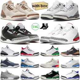 Jumpman 3 3s basketball shoes for men women sneaker Palomino Medellin Sunset Cardinal Cement Black Seoul Fire Red mens womens outdoor sports trainers