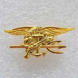 Stift broscher antika hantverk USA marinförseglingar emblem märke metall brosch stift minnesmedalj militär samling hkd230807