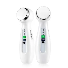 Face Massager 1Mhz Ultrasonic Body Cleaner Machine Handheld Galvanic Spa Skin Tightening Slimming Wrinkle Removal Massage 230804