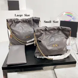 Designer Bucket Bag CC Letter Tygväskor för arbete äkta läder dragkammare handväska modeväska märken purses shoppingväska koppling väskor liten axelväska