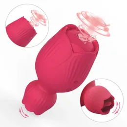 Massageador mágico rosa vibrador adulto para mulheres estimulador de clitóris com língua lambendo mamilo oral clitoral sexy ferramentas à prova dwaterproof água