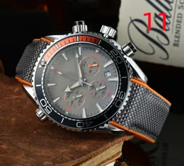 41 mm luksusowe zegarki męskie projektant obserwuj modę w pełni funkcjonalne kwarcowe zegarki warkocze