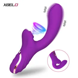 Massager 10 Modes Sucking Vibrator for Women Clitoris G-spot Stimulator Dildo Female Masturbator Adult Supplies Couples Game