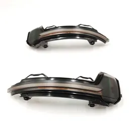 2PCS For VW Tiguan MK2 2017 2018 2019 Touareg MK3 EU 2019 Scroll Side Rearview Mirror LED Dynamic Turn Signal Flashing Light Blink2518