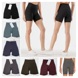 Donne Sport Short Squat Proof Vita alta Qualità Burro Morbido Fitness Stretto Donne Yoga Legging Pantaloncini Ciclismo Athletic Gym lu-168