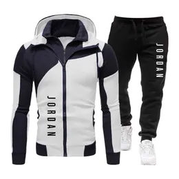 Diseñador otoño invierno moda carta chándal de lujo para hombre rompevientos dunks conjunto jogger traje deportivo pantalones diseñador sudadera con capucha marca chaqueta niño cremallera sudadera