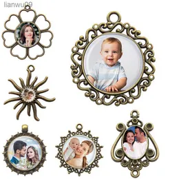 Фото индивидуальная подвеска персонализированное ожерелье DIY Частный индивидуальный подарок на день рождения подвеска для ее членов семьи L230704