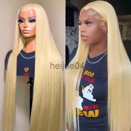 Human Hair Capless Wigs 30 40 Inch 613 Blonde Straight 13x4 Lace Front Human Hair Wigs Brazilian Remy Colored Glueless 13x6 Lace Frontal Wig for Women x0802