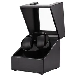 Смотреть Winders Double 20 Watch Winder для автоматических часов часов для часов USB зарядки часы для зарядки Механическая коробка Шейкер Watch Winder 230804