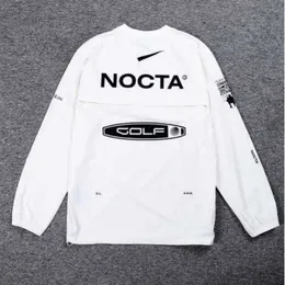 2023 herrtröjor US-version Nocta Golf Co-märkesvaror Rita andningsbar snabb torkning av fritidssport T-shirt långärmad rund NEC Design av rörelse 11A