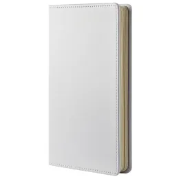 wholesale A5 A6 Leather Sublimation Notepads Journals Blank Binders Heat Transfer Notebooks with Inner Pages LL