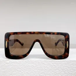 نظارة شمسية أزياء النجم العالمي مثل الإنترنت المشاهير مدون المرأة العلامة التجارية Oculos Gafas de Sol Eyewear LW40106U